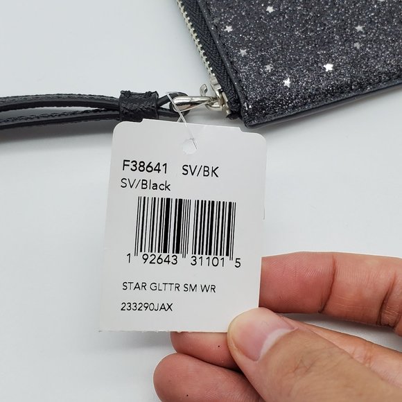 Coach Small Wristlet With Star Glitter - Picture 4 of 4